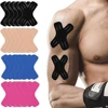 10/20 PCS Kinesiology Tape Precut, X-Shaped Muscle Tape for Pain Relief & Joint Support, Elastic Sports Tape