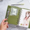 Moterm Luxe 2.0 Personal Size Planner with 30 MM Rings Binder Genuine Pebbled Grain Leather Notebook Diary Agenda Organizer 4