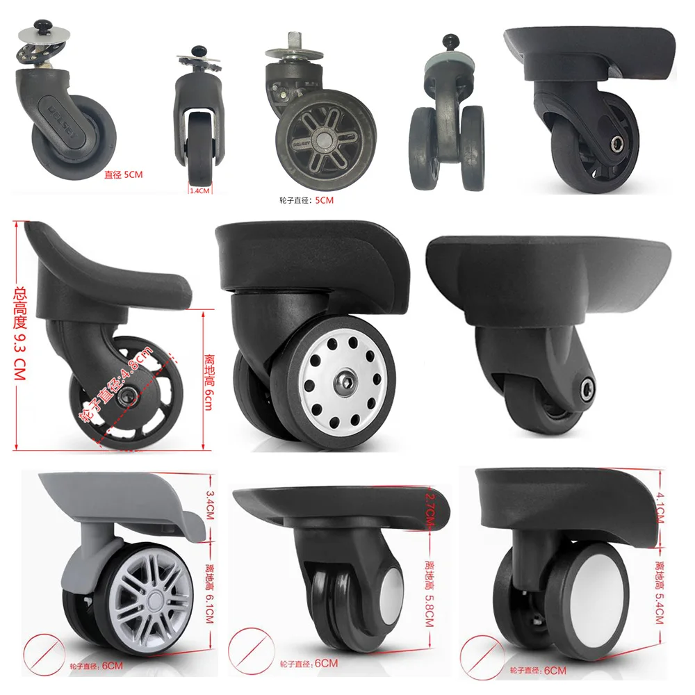 French Ambassador Delsey Luggage Wheel 