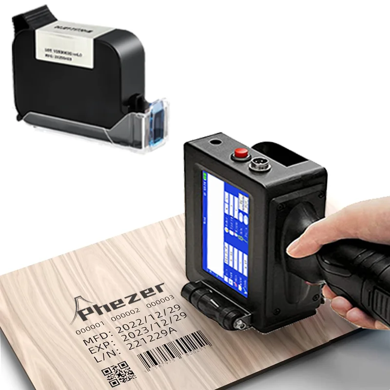 12.7mm A Level Original Ink 10pcs Cartridge Quick Dry Black B Level Handheld Ink