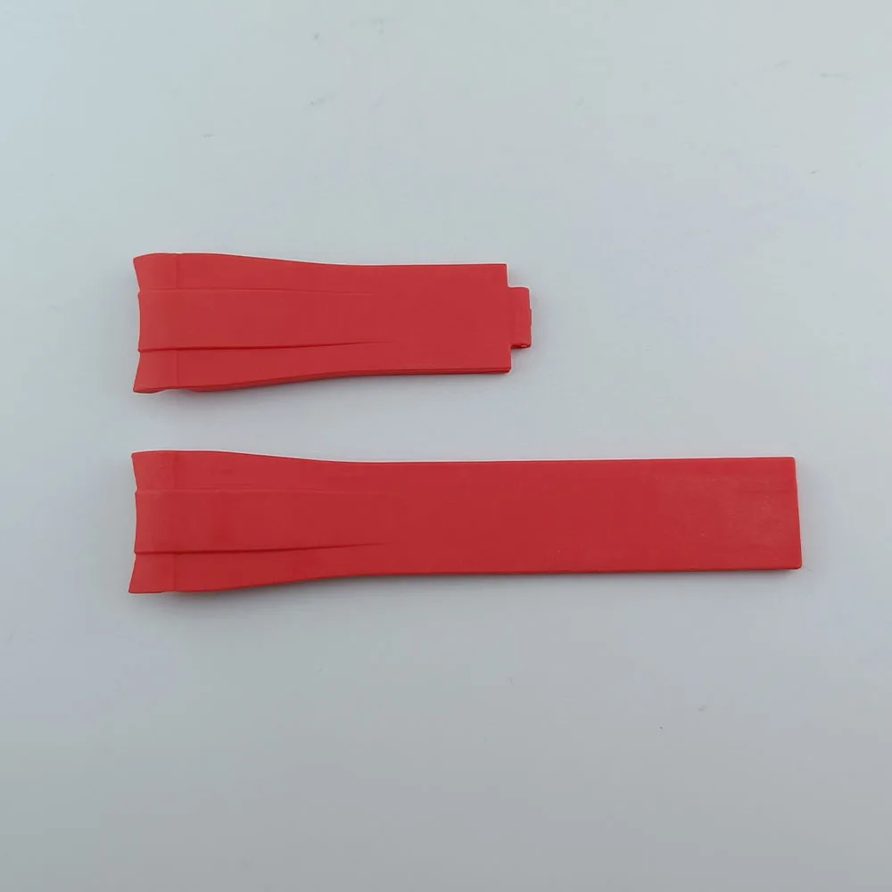High-Quality 20mm Rubber Strap with Stainless Steel Buckle