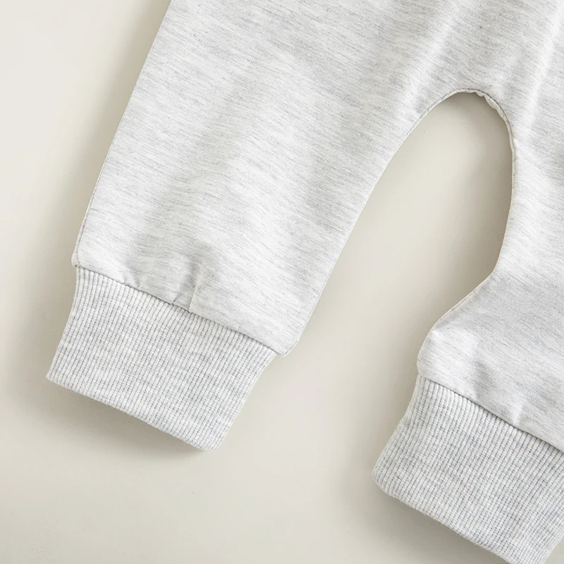 Toddler Boys Jogger Pants Comfortable Elastic Waistband Solid Trousers with Pockets for Everyday Wear in Fall