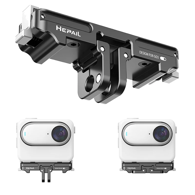 Magnetic Mount Foldable Adapter for Insta360 GO 3 Magnetic Accessories Camera Mount Conversion Adapter Tripod