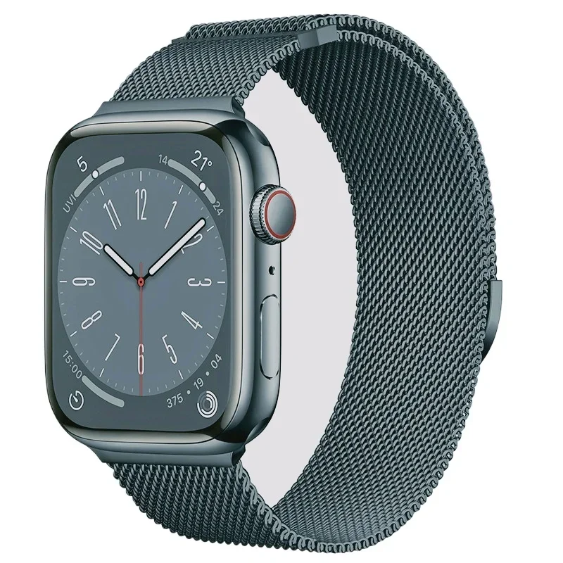 Elegant Milanese Loop Stainless Steel Watch Band Strap