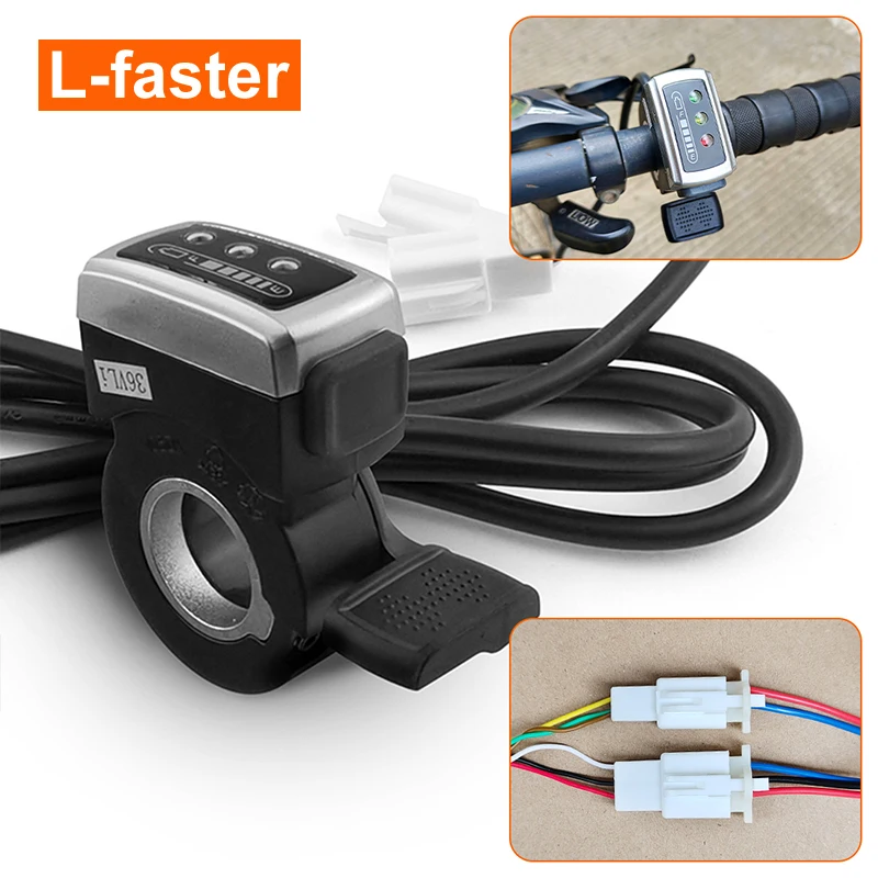 L-faster Dual 24 V 350 W Motoriduttore Doppio 10x6.00 Fat Wheel Chain Drive Kit Joystick per Seabeach Carrello Bicicletta per sedia a rotelle