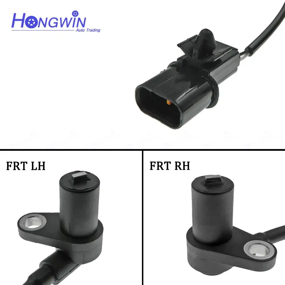 NEW Front Left Right ABS Wheel Speed Sensor For Mitsubishi Lancer 2.0L 2.4L 2002-2007 OEM# MR527311 MR527312