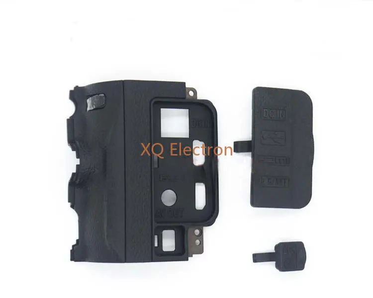 

A Set of USB DC IN HDMI AV OUT Interface Terminal +Rubber Cover for Nikon D90