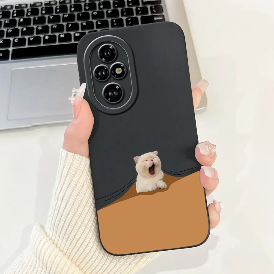 Cute Cartoon Panda Cat Shockproof Case - Durable Protective Bumper Cover