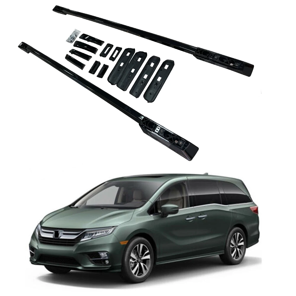 черный багажник на крышу подходит для Honda Odyssey 2018