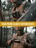 ONETIGRIS Version 2.0 MOLLE Phone Holder, Universal Tactical Vest Phone Holder, Plate Carrier Phone Board Chest Cell Phone Mount 2