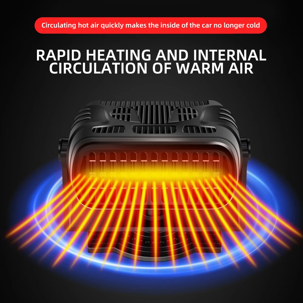 Car Heater 12V 24V 120W 200W Portable Car Heater Fan Electric Heating  Cooling Auto Windshield Defroster Car Anti-Fog Heater - AliExpress