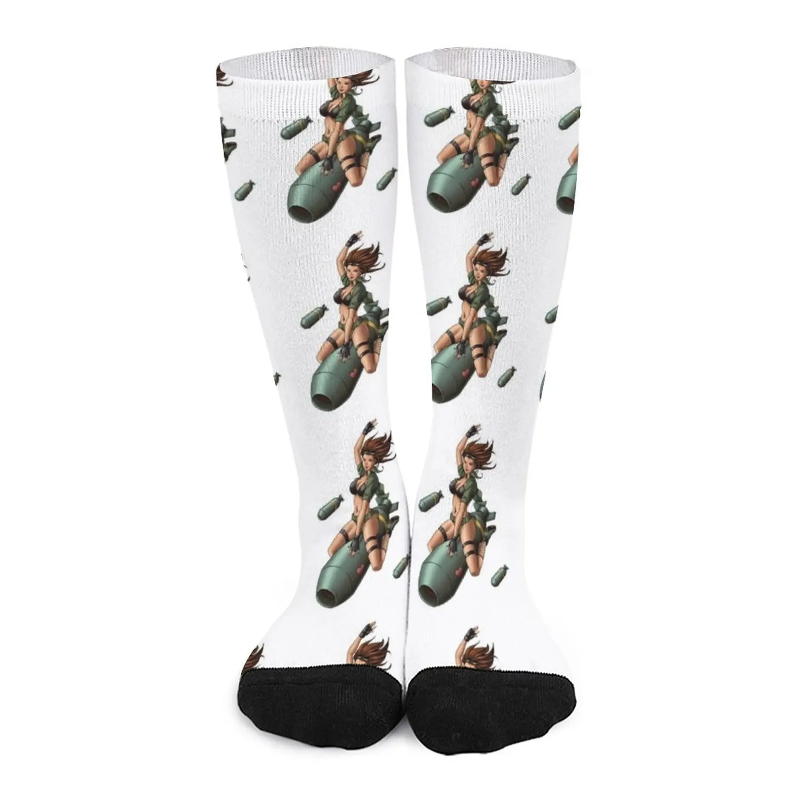 Pin up bomber Socks men gifts socks ladies Stockings