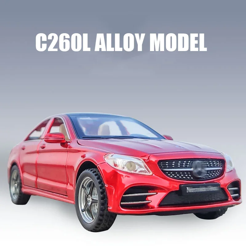 1:32 Metal Car C260 L Diecasts & Toy Vehicles Car Boys Toys Gifts For Children  Alloy Car Collection Model Simulation 3