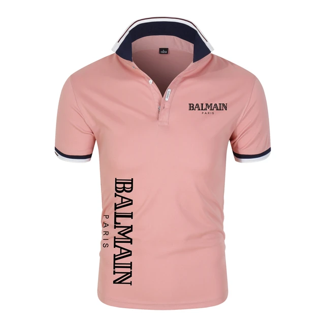 2022 Success Men's Summer New Premium Shirt Printed Polo Shirts Men's Casual Slim Fit Plus Size 20