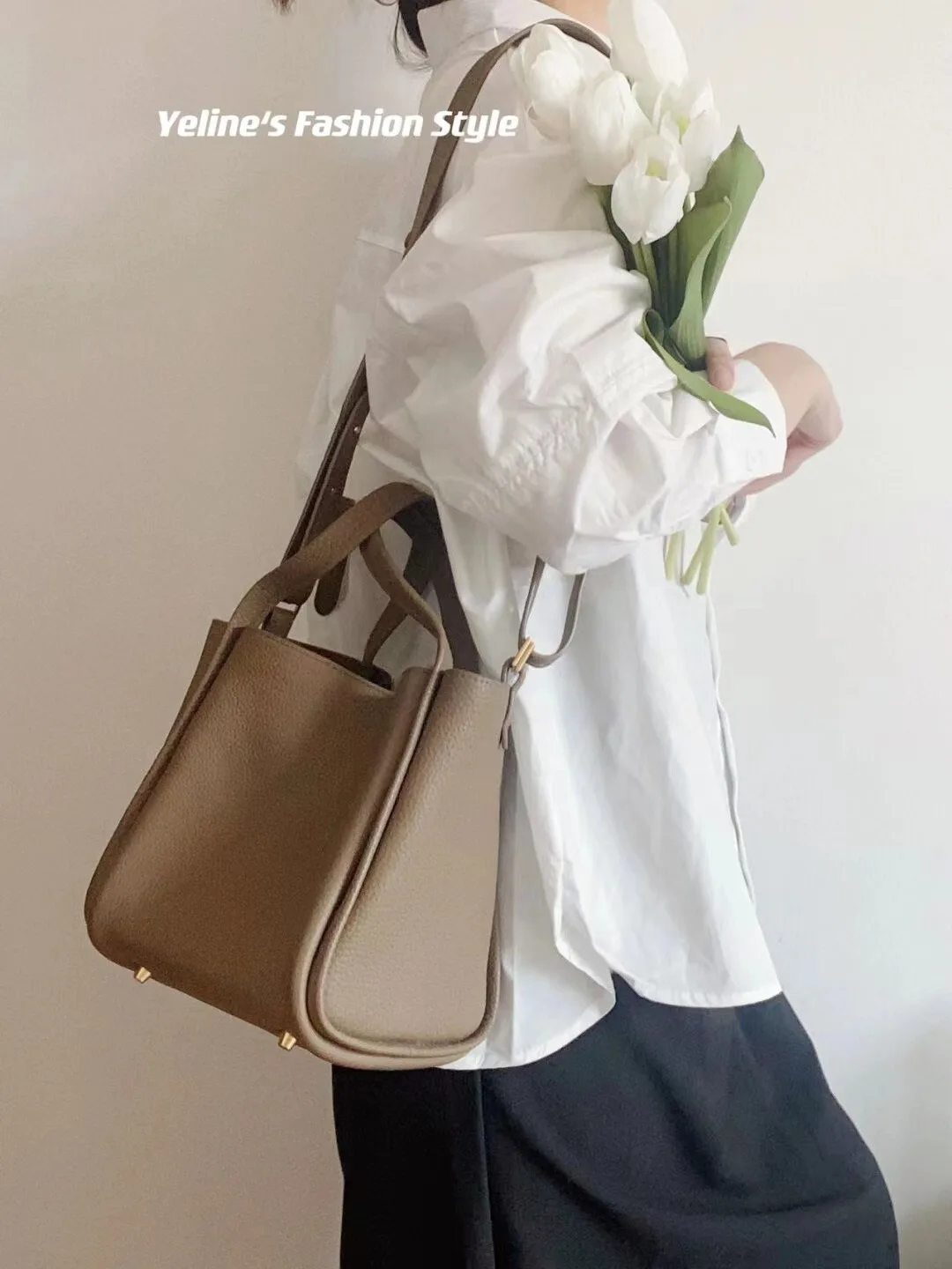 Оригинальная женская сумка-ведро Songmont 100%, серия «корзина для овощей», маленькая индивидуальная дизайнерская вместительная Портативная сумка через плечо