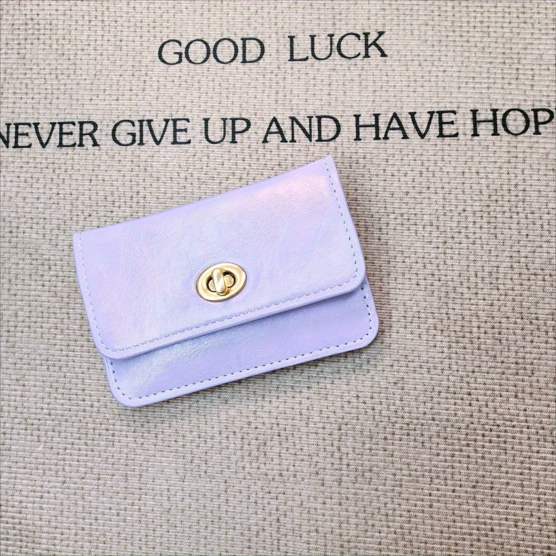 Retro Chic PU Leather Coin Purse and Card Holder - Women's Fashion Accessory