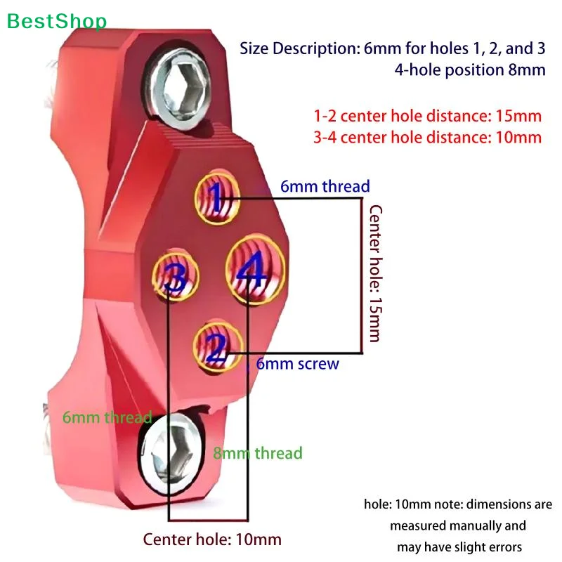 오토바이 스텐트 브래킷 22-32MM/22-42MM/22-54MM 다기능 홀더 핸들 고정 범퍼 헤드라이트 라이트 클램프 모토 액세서리