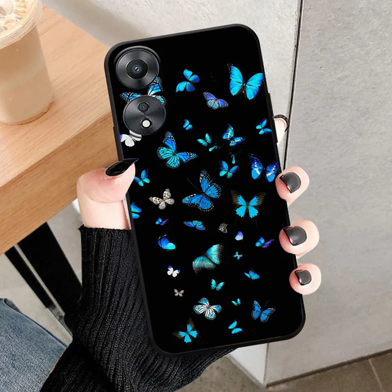 Sleek Black Soft Silicone TPU Protective Phone Case - Shockproof Bumper Cover