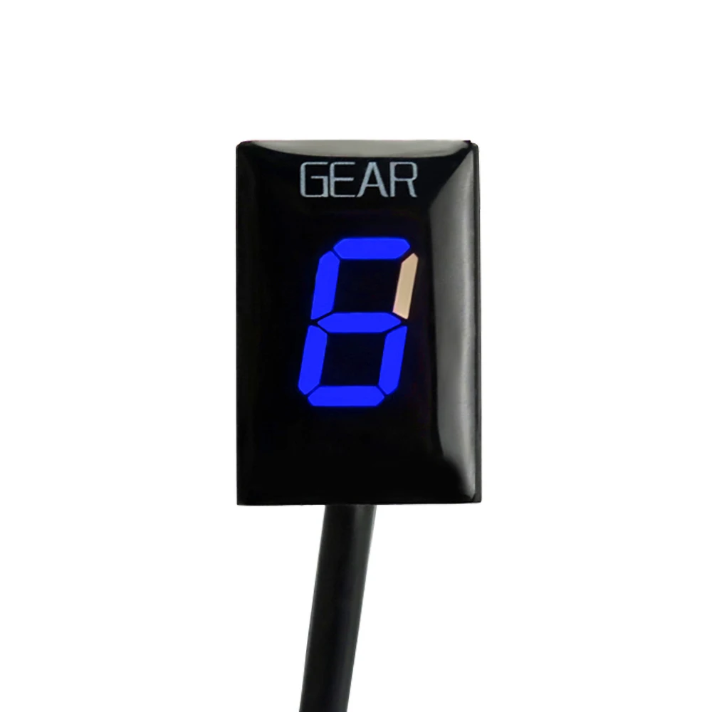 Motorcycle LED Gear Indicator Speed Display Meter