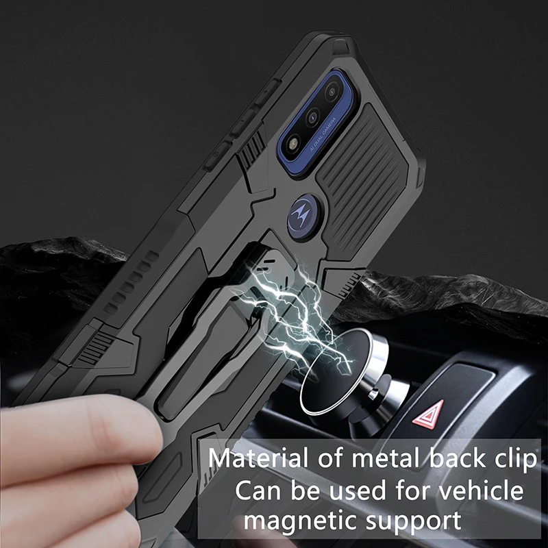 Durable Shockproof Protective Case - Black Grey