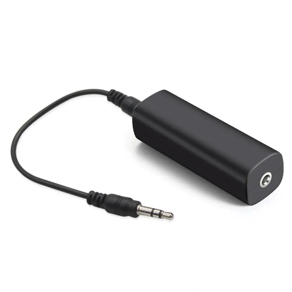 3.5mm Aux Audio Noise Filter audio noise filter speaker accessories Ground Loop Noise Isolator For Car Stereo Audio System Home Stereo