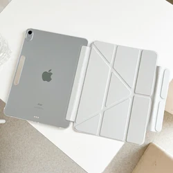 Copertura per iPad Trasparente e Chiara con Protezione Accresciuta