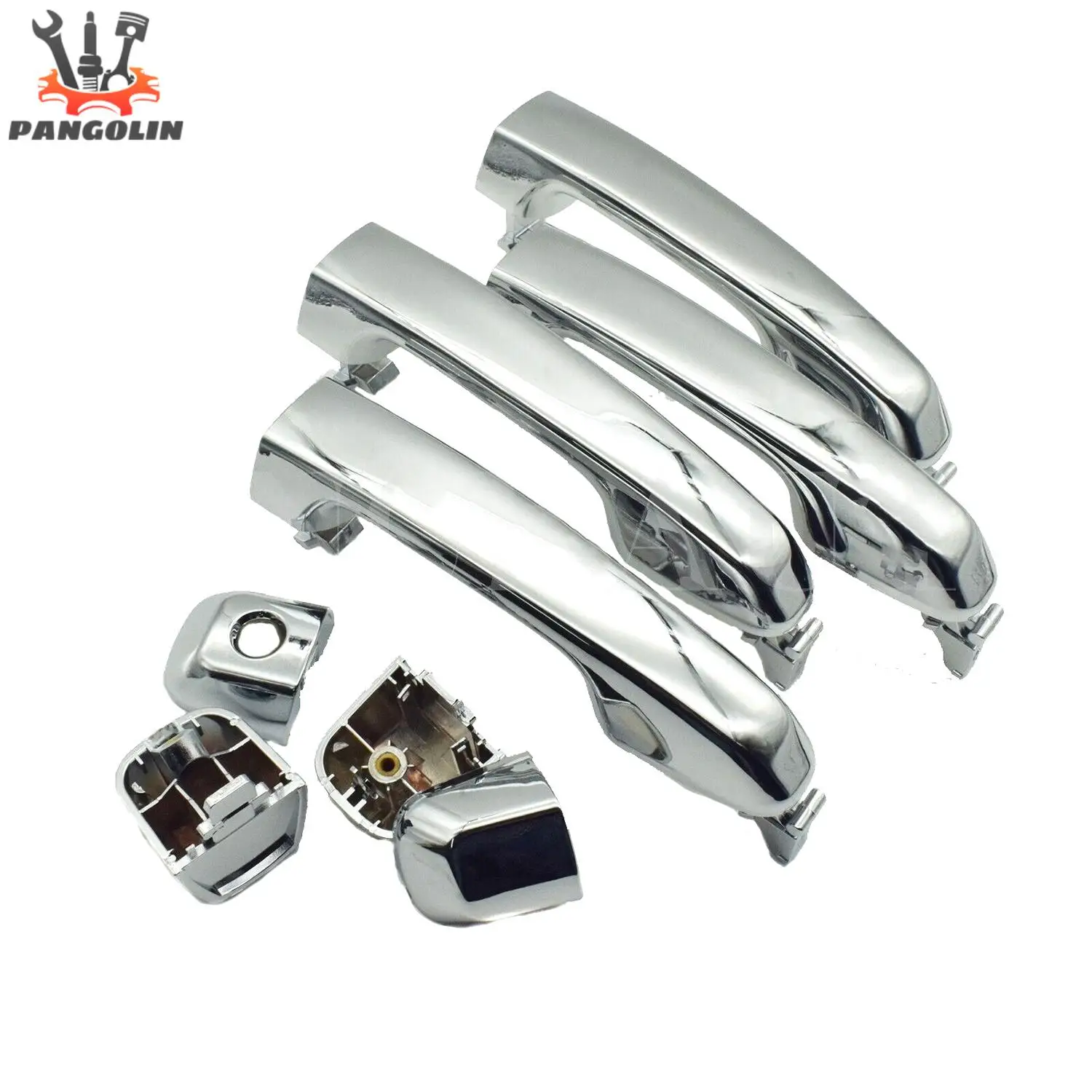 4xChromeFrontRearLeftRightOutsideDoorHandle692506003069211