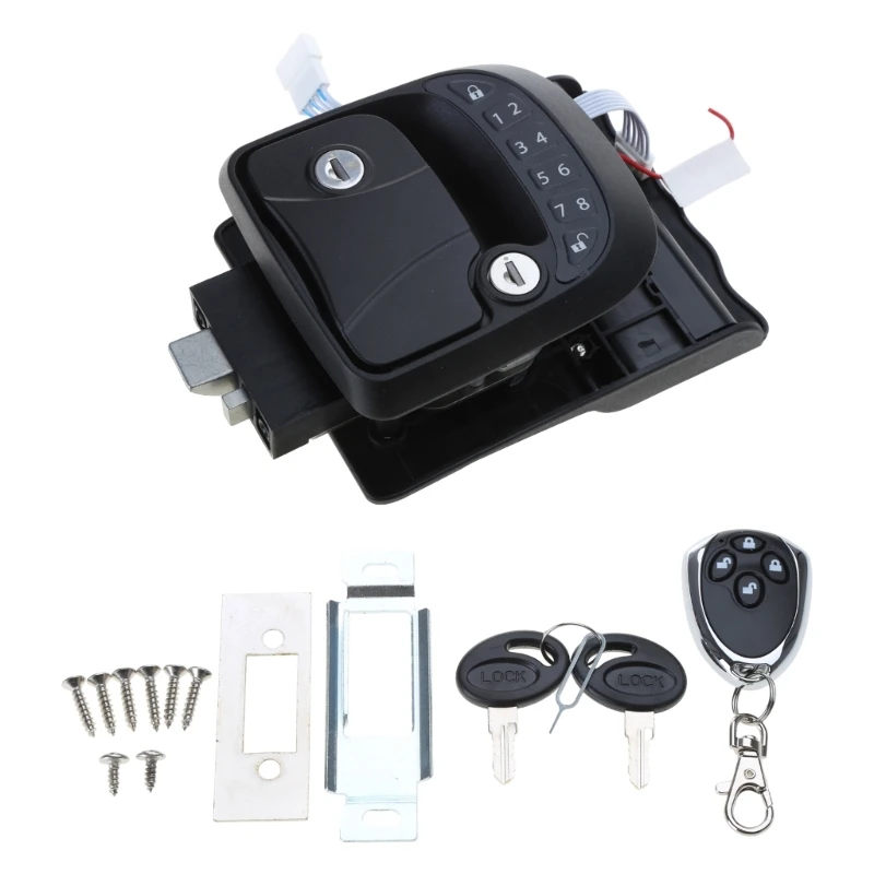 

Outdoor Travel Trailer Safety Lock RV Remote Lock Code for Latch Lock for Yacht Boat Antitheft Locking Devices Drop Shipping