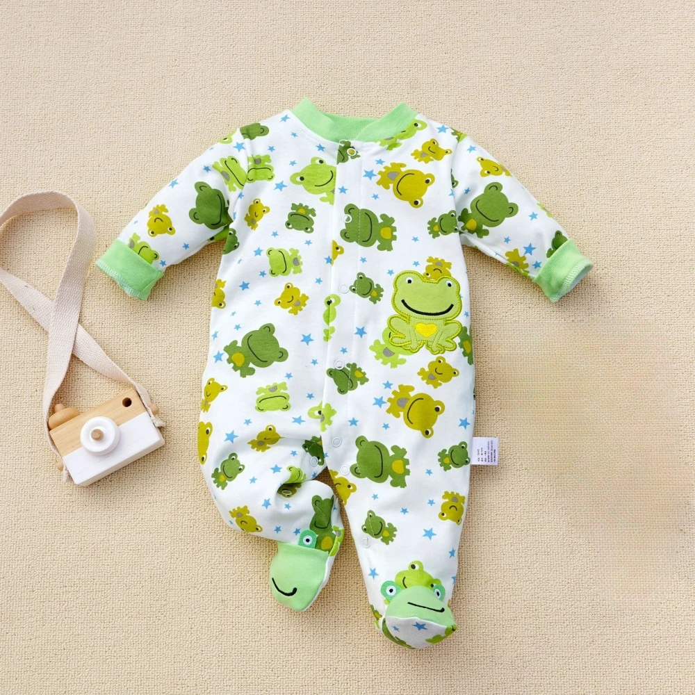 Autumn Newborn Baby Romper For Boys Girls 3-12M