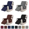 Quilted Recliner Sofa Cover Water Repellent Reclining Chair Covers Pet Kid Dogs Mat Armchairs Slipcovers with Elastic Strap 1