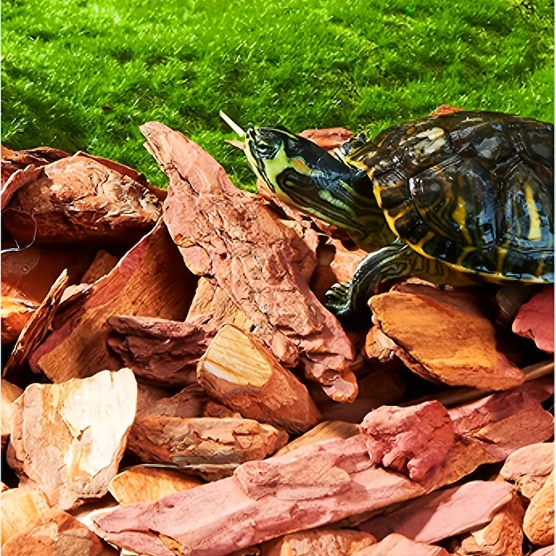 Climbing Pet Pine Bark Mat For Moisturizing And Deodorizing Suitable For Reptiles Such As Land Turtles Lizards Snakes Forest reptile carpet