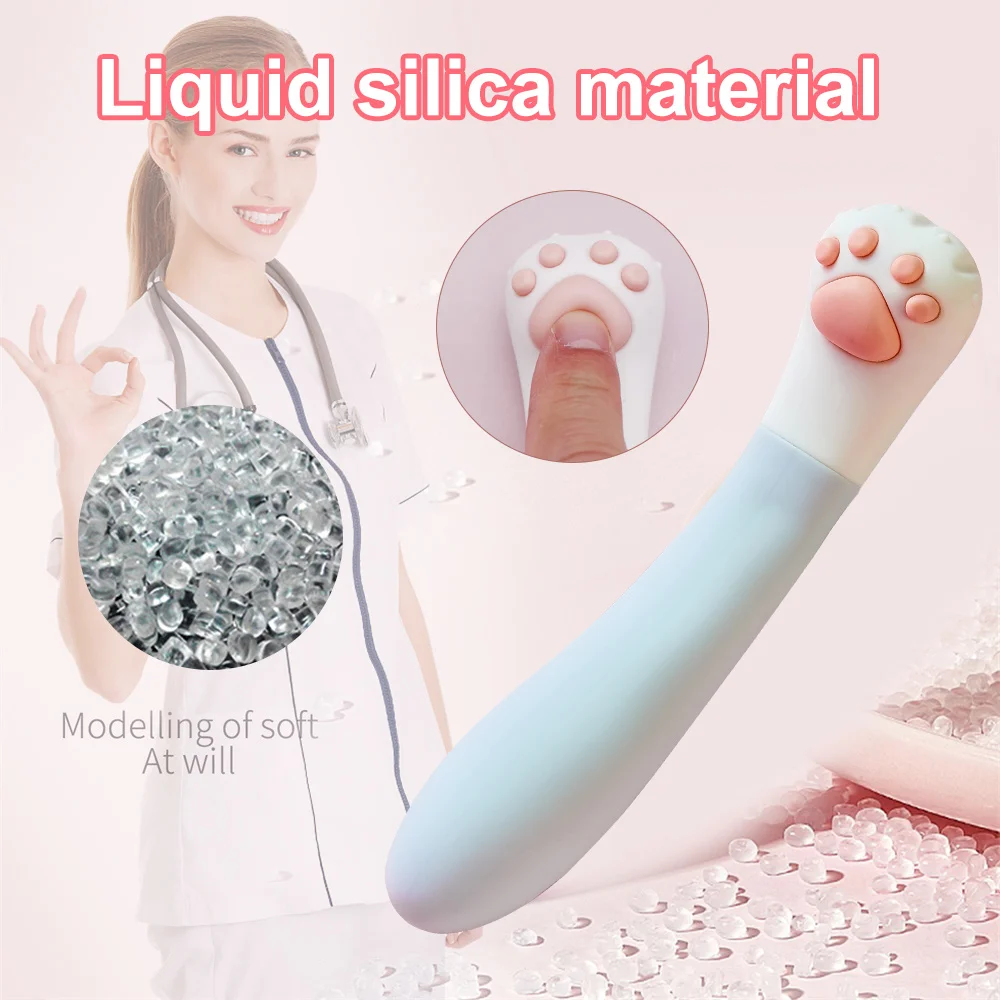 Double Vibrating Cat Claw Vibrator For Clitoral Stimulation_voghion.com