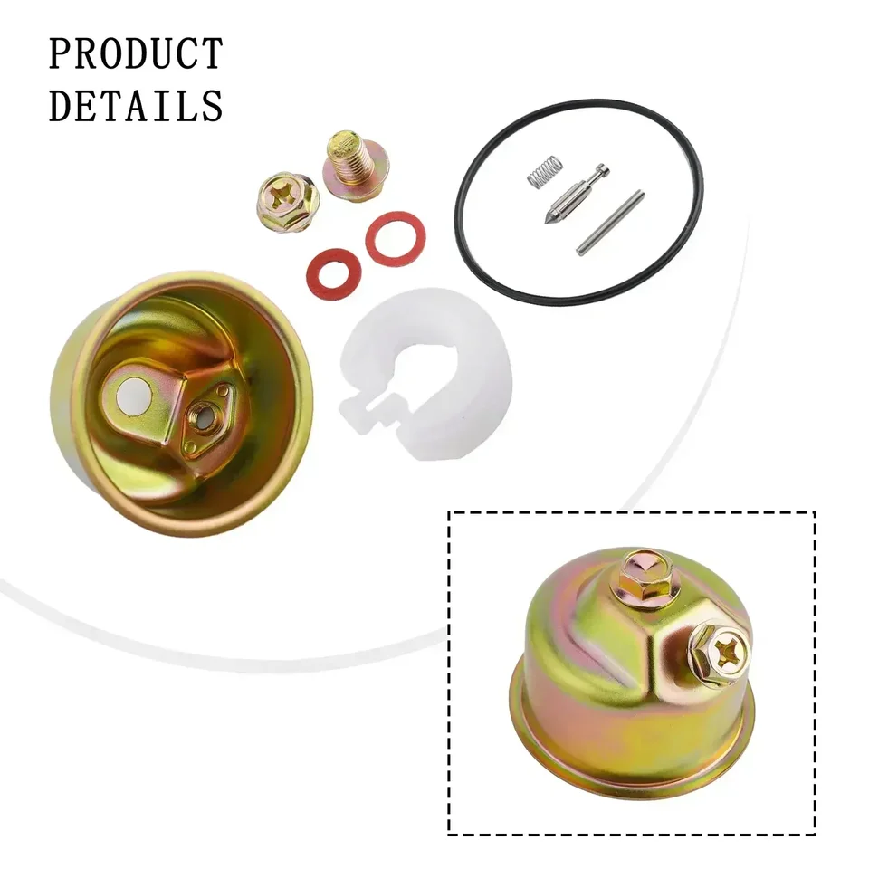 Kit Carburatore GX120 Per Honda GX120-GX200 - Include Camera, Galleggiante E Guarnizioni, Ricambio Completo - Foto 4