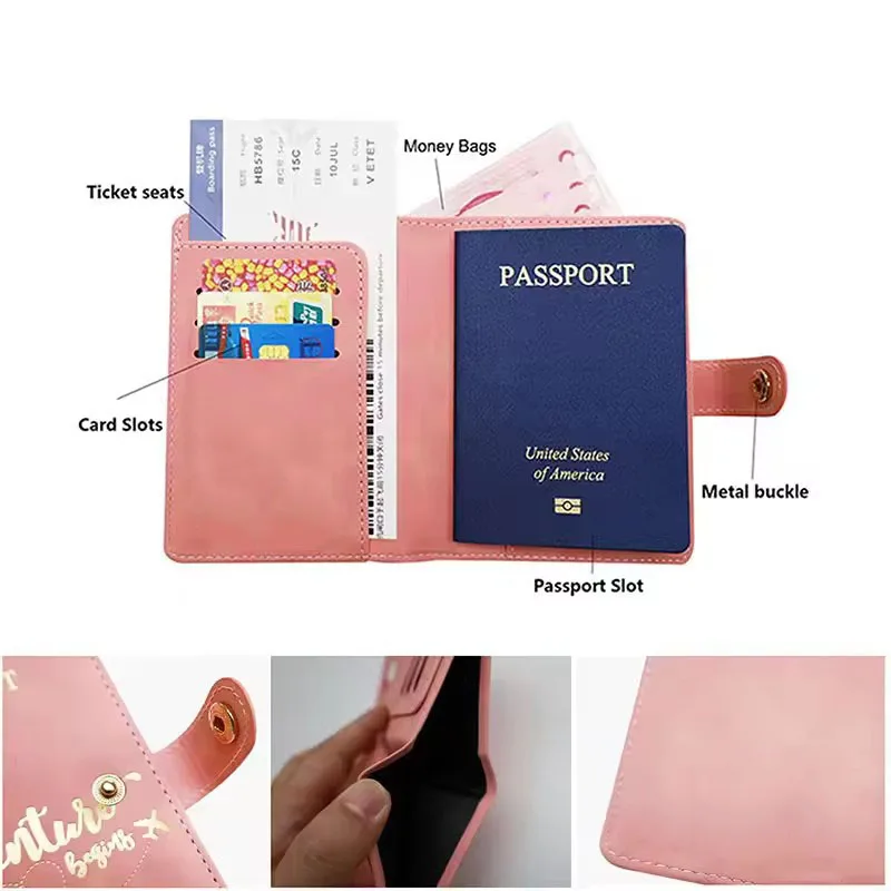 Travel Passport Holder & Wallet Cover: Stylish and Secure Organizer