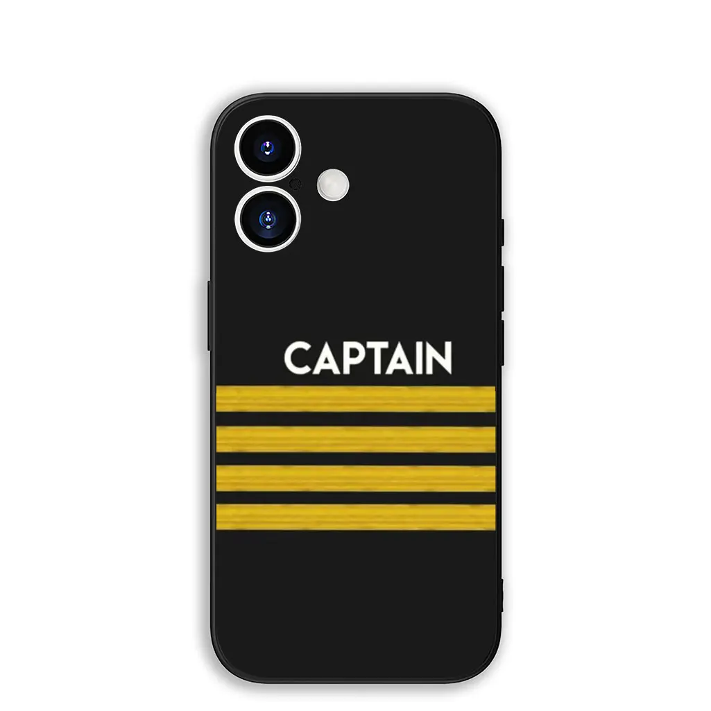 Aircraft Travel Airplane Pilot Epaulette Design Phone Case