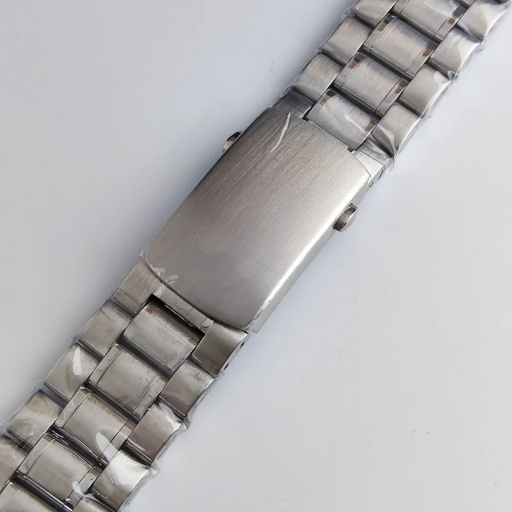 Watch stainless steel moon back cover Case FIT VK63 movement 39.7mm Case watch accessories suitable for 20mm strap watches