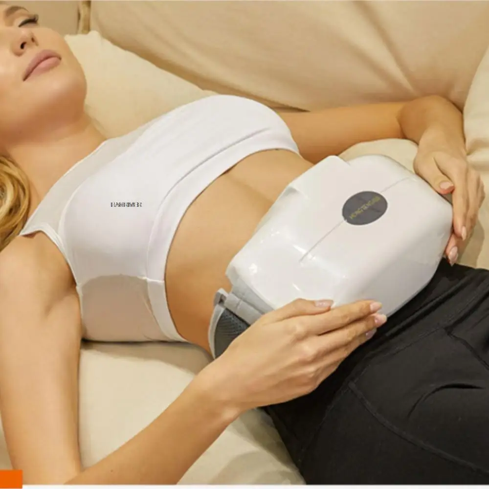2 Generation Slimming Abdominal Massager Kneading Massage Instrument Vibration Heating Lazy Waist Belt Multi Mode Fat Reduction