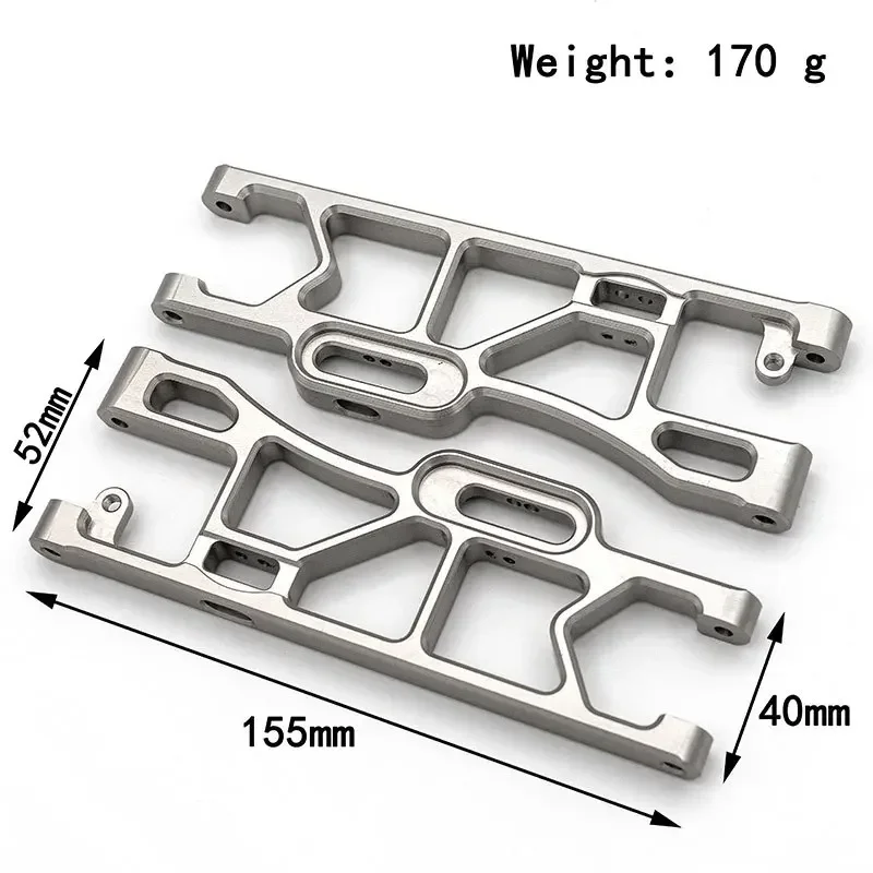 

CatRC 2 шт. металлические задние нижние подвески для команды Corally Kronos XP 6S XTR 1/8, аксессуары для радиоуправляемых автомобилей