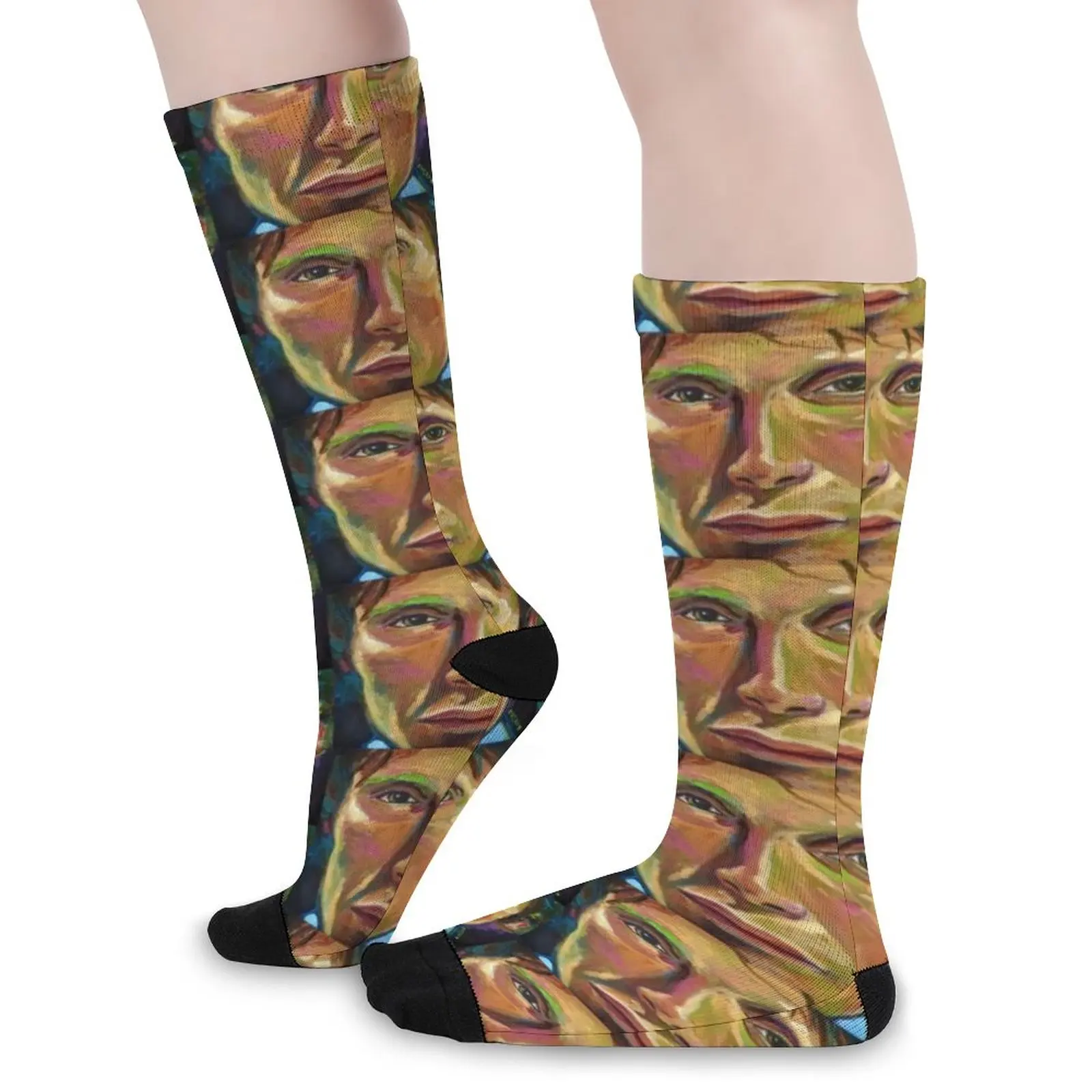 Mads Mikkelsen as Hannibal Lecter Socks funny socks for Women kids socks