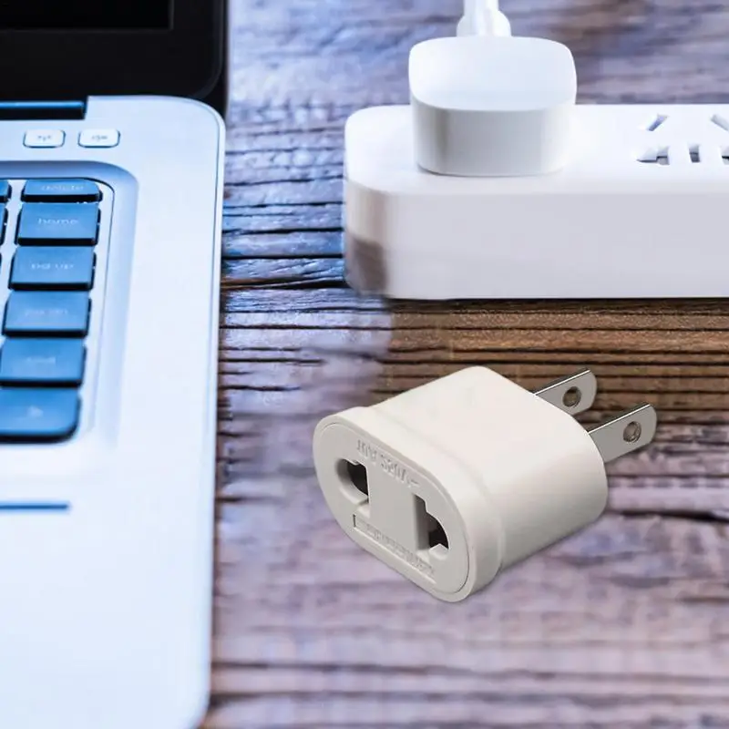 Travel Plug Adapter European Travel Converter Flame Retardant US Standard Travel Conversion Plug For Applicable To Dry Places