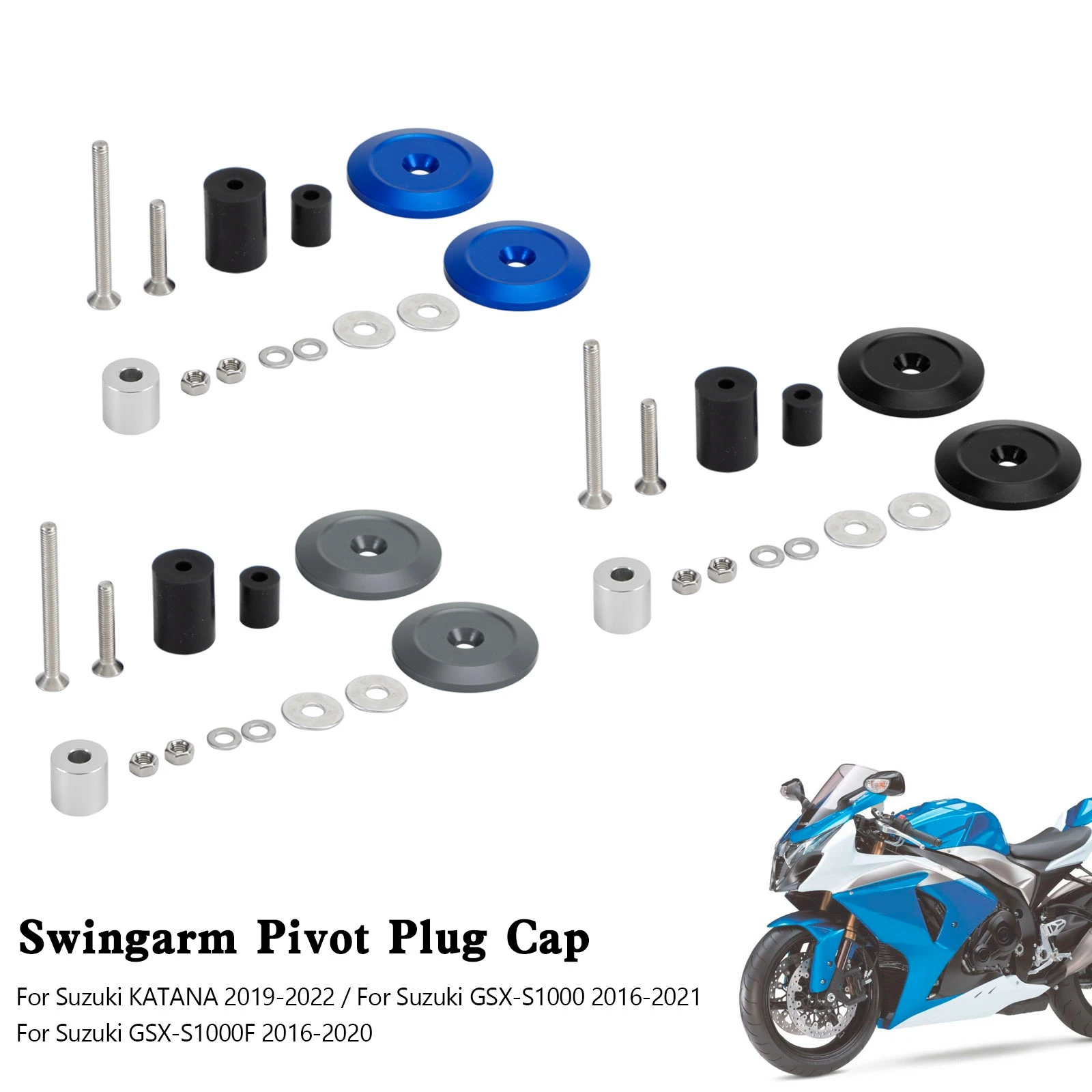 

Topteng, поворотная заглушка для Мотоцикла Suzuki KATANA GSX-S1000 2016-2021, аксессуары для мотоциклов