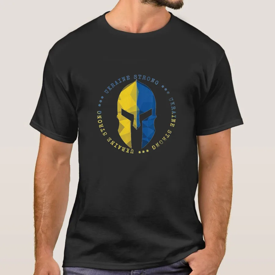 

Футболка мужская хлопковая с коротким рукавом и круглым вырезом