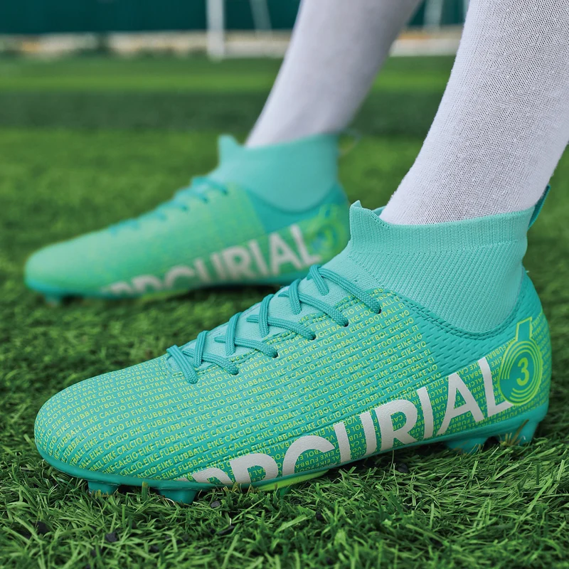 ZHENZU Size 31-45 Professional Football Boots Men Kids Soccer - Main Image