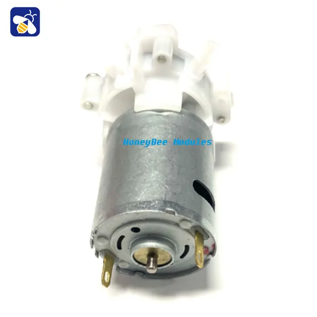 Mini Pompa Ad Ingranaggi DC 3-12V Mini Pompa Ad Ingranaggi Autoadescante Strumento Di Pompaggio Dell'acqua Dell'acquario Con Motore RS-360SH Per - Foto 7