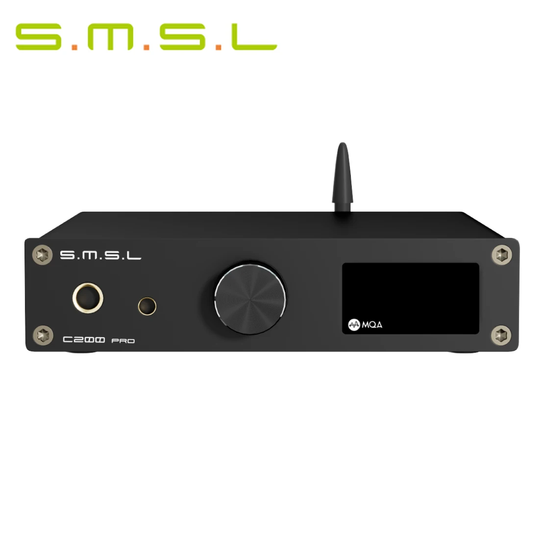 SMSL C200Pro Decoder Headphone Amplifier USB DAC AMP XMOS XU-316 ES9039Q2M 4*OPA1612A 6.35/4.4mm Headphone Jack Bluetooth 5.1