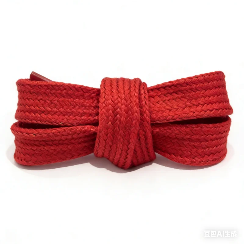 120 cm Creativity Red Shoelaces Broaden Flat Round Dot Combine DIY Bow Laces For Sports Casual Sneakers Shoes DE Training Shoes – Detail 12