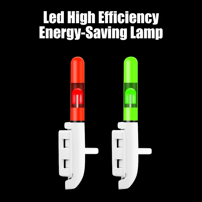 LEYDUN 2 Pcs/Set FLash Electronic Fishing Rod Tip Light 5