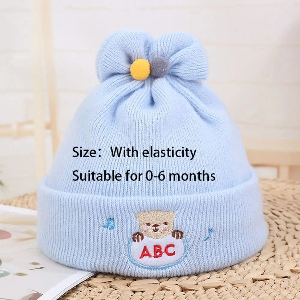 New Breathable Hat Super Soft 0-6 Months Newborn Hat Thickened Fetal Hat Autumn