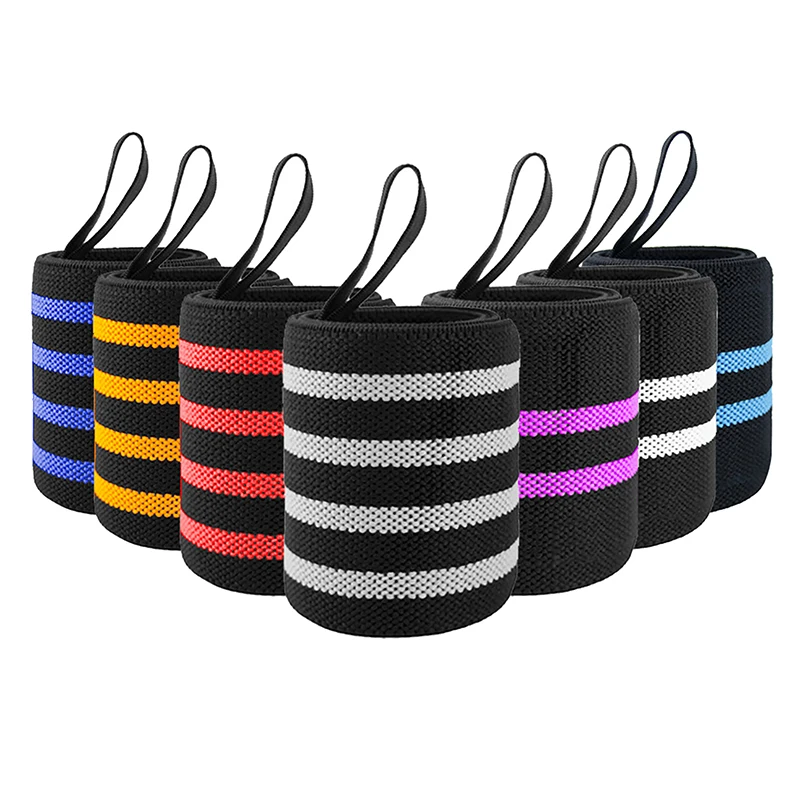 

1 Pair Adjustable Wrist Support Training Barbell Wraps Wrist Protection