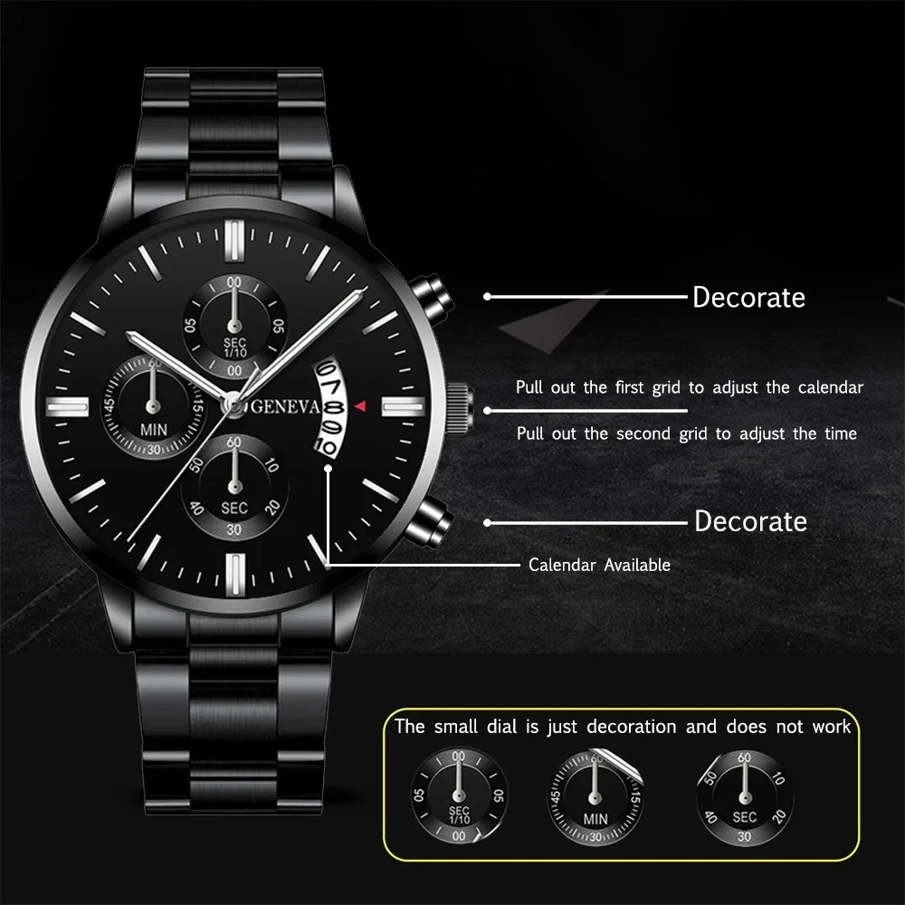 Luxury Fashion Watches Men Stainless Steel Quartz Wrist Watch for Man New Business Casual Watch Часы Мужские Relojes Para Hombre 2